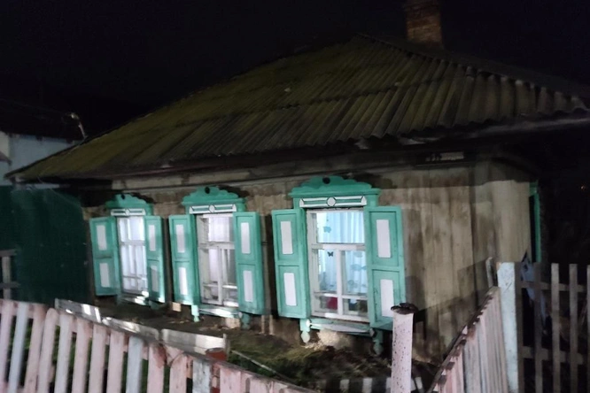 Дом, где, предположительно, произошло убийство 
Фото: СУ СКР по Красноярскому краю