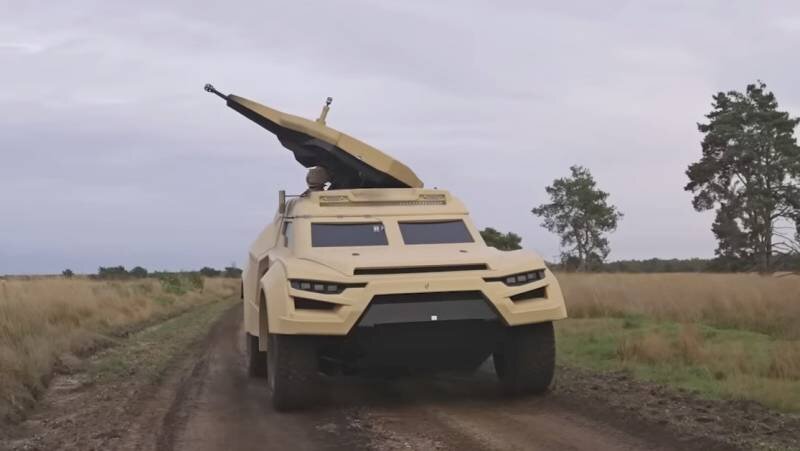 Итальянский бронеавтомобиль Iveco LMV