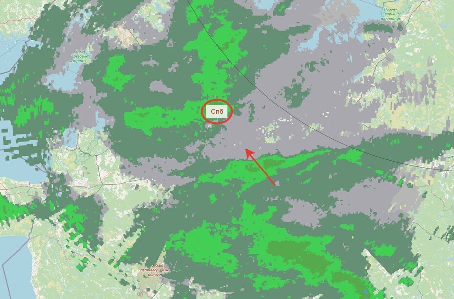    Вторая волна ноябрьских снегопадов в Петербурге Автор фото: t.me/kammeteo