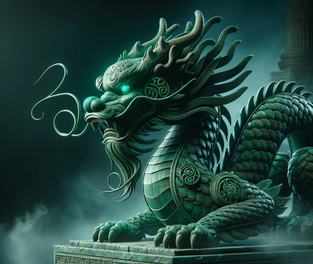 Спасибо DALL·E 3 за такого дракона. С каждым днём влюбляюсь в нейросети всё больше  