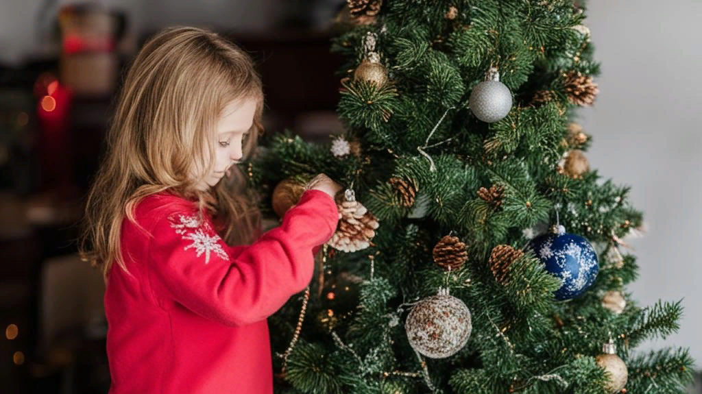 Как мы украшали ёлку