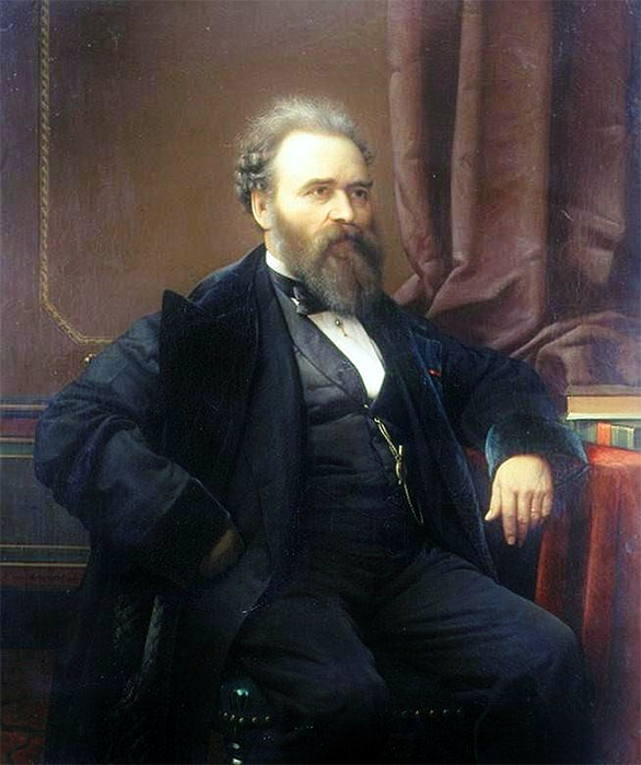 Петрус ван Шендель. Автопортрет, 1869