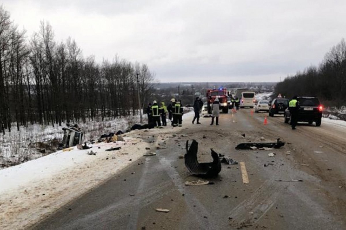    В Липецкой области в ДТП с автобусами 2 человека погибли, 6 пострадали