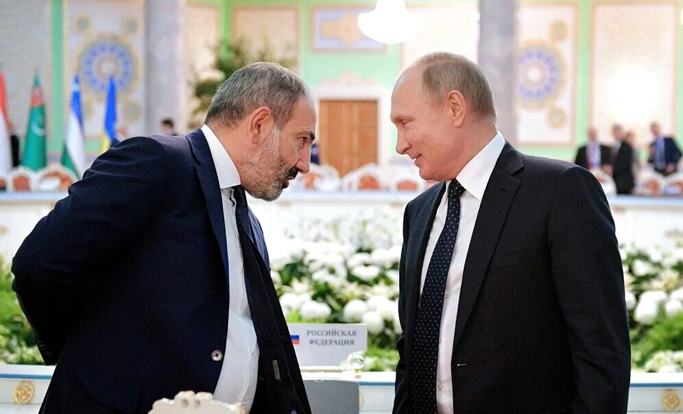 Путин и Пашинян 