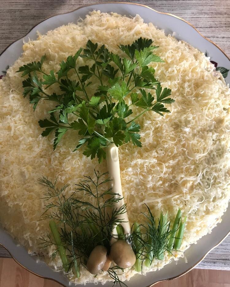 Салат «Березка»