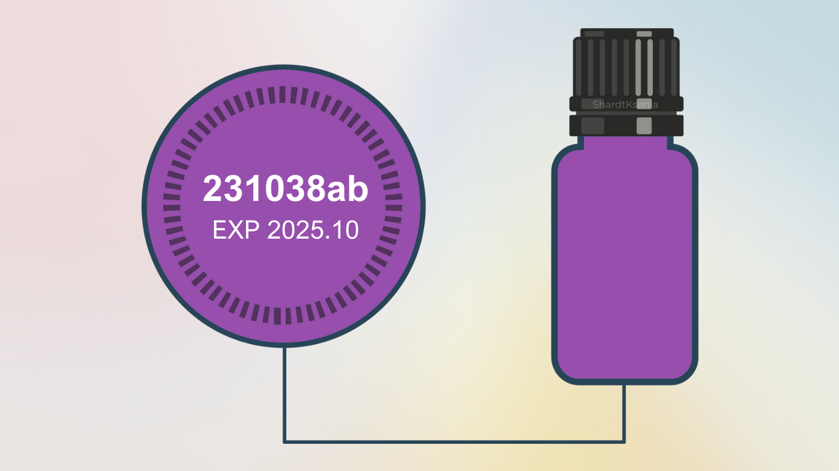 Где найти id на баночке doTERRA?