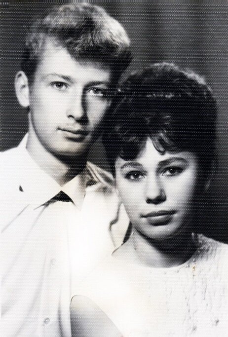 Виктор Сергеевич и Наталья Николаевна Роповы. Фото конца 1960-х годов. 