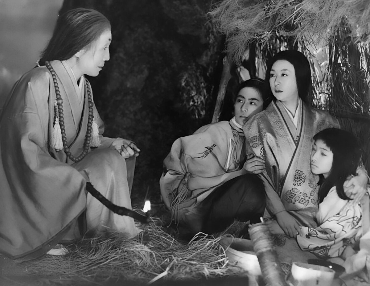 Кадр из фильма "Управляющий Сансё" (1954)