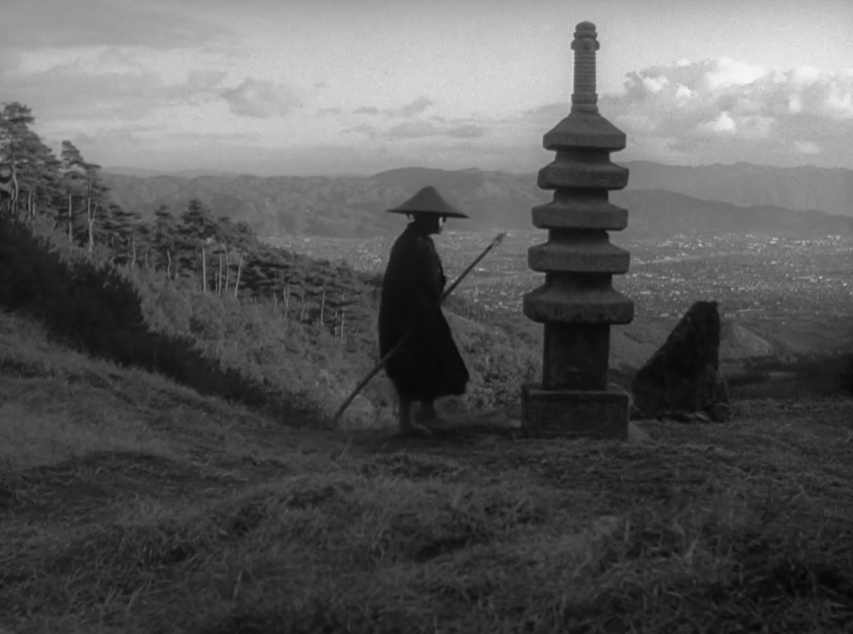 Кадр из фильма "Управляющий Сансё" (1954)