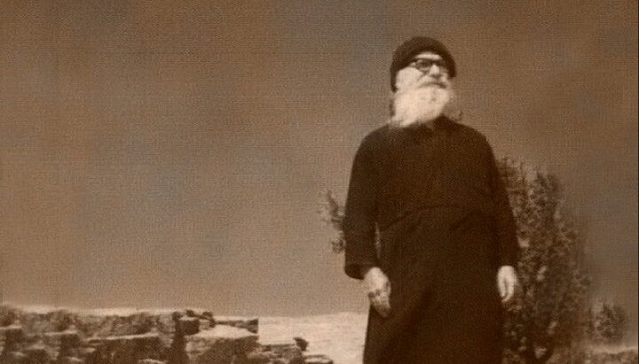 Преподобный Порфирий. Прижизненное фото