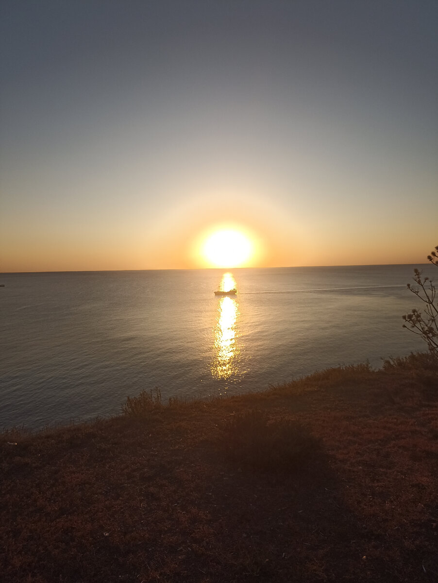 Закат у маяка