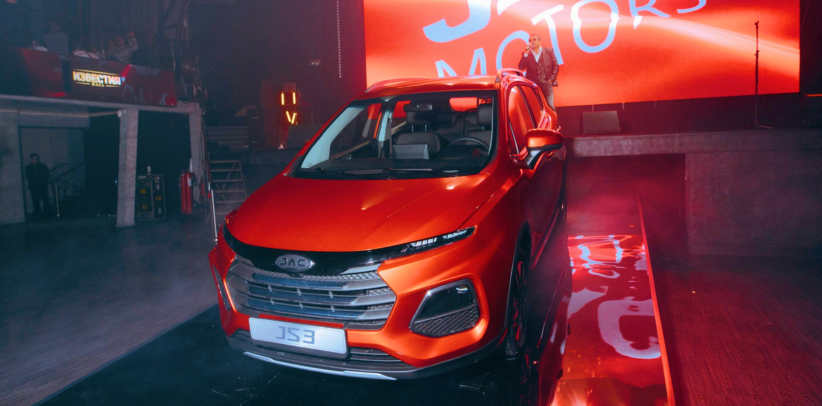 Рейстайлинговый JAC JS3