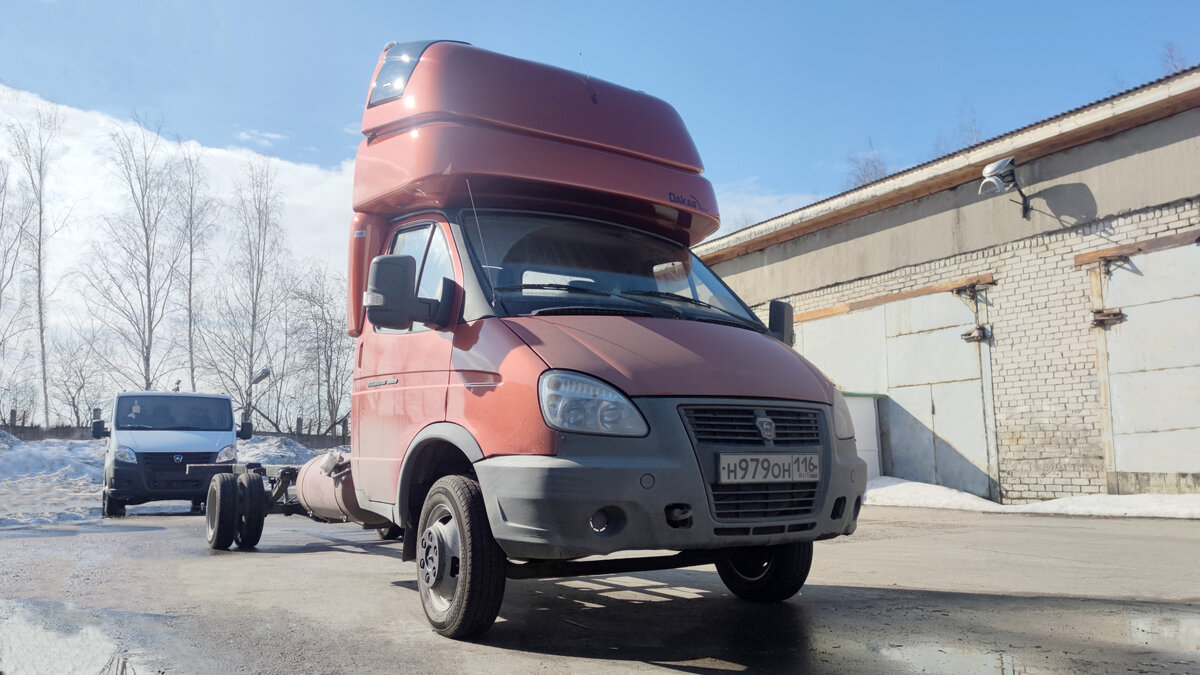 Автоспальник на крыше Газели