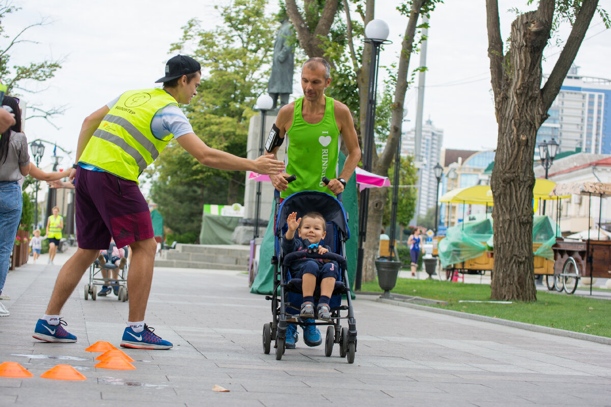 Семейный забег на Набережной Дона (parkrun). 2018 год. 