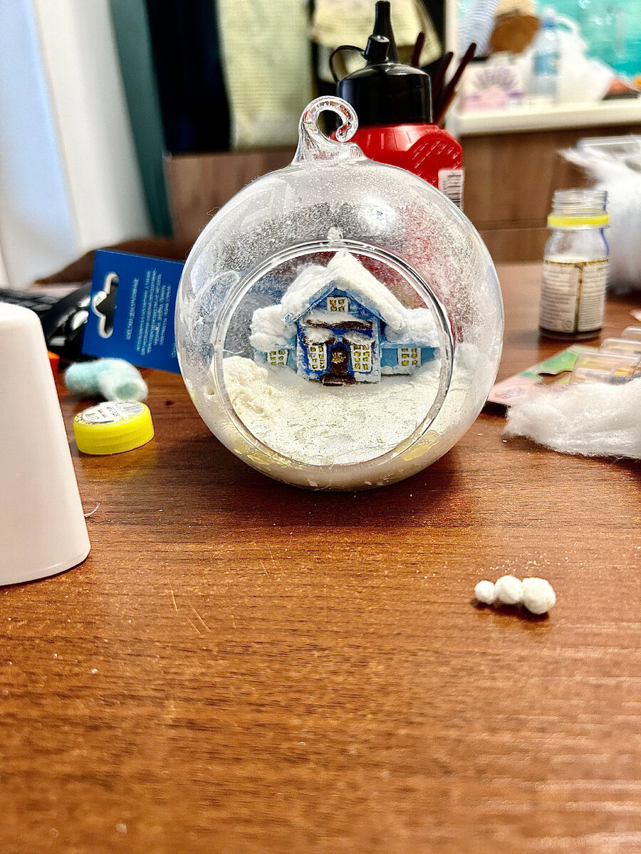 Где-то в середине работы.