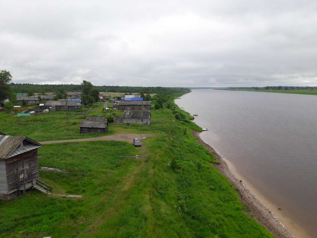 Вдоль реки Онега: Турчасово, Пияла, Сырья