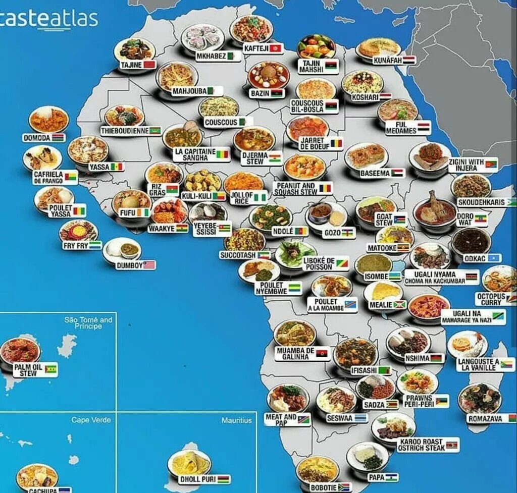 еду всех стран