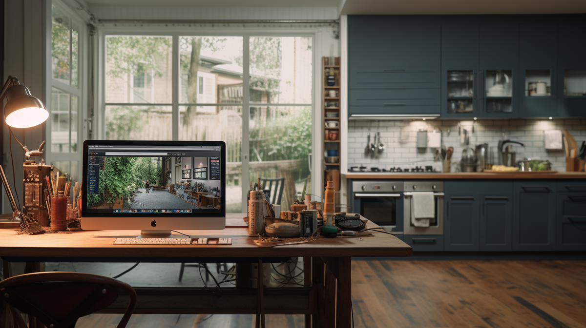 Рабочее место специалиста на аутсорсинге