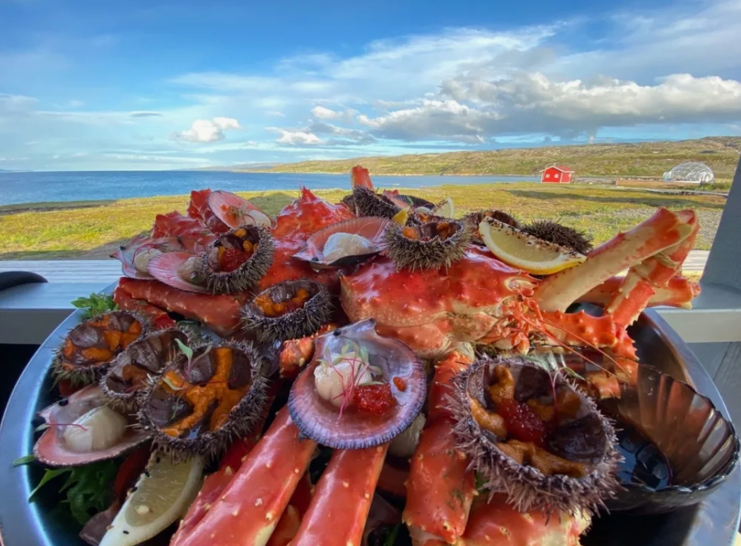 Морские лакомства. Мурманские деликатесы в Мурманске. Морепродукты Териберка. Ресторан гребешки Териберка. Морские деликатесы.