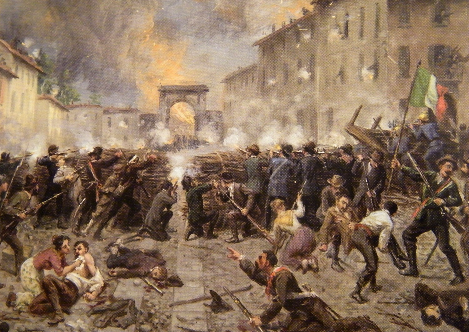 Сразу после мятежа. Революция в Италии 1848-1849. Италия 19 век Рисорджименто. Восстание в Италии 1848. Рисорджименто 1848.