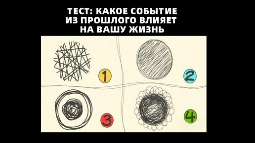 ТЕСТ: какое событие из прошлого влияет на вашу жизнь