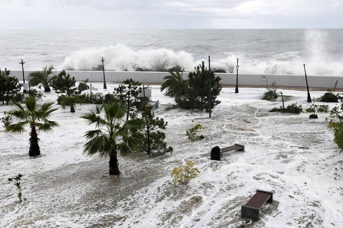 Шторм 26-27 ноября 2023 год