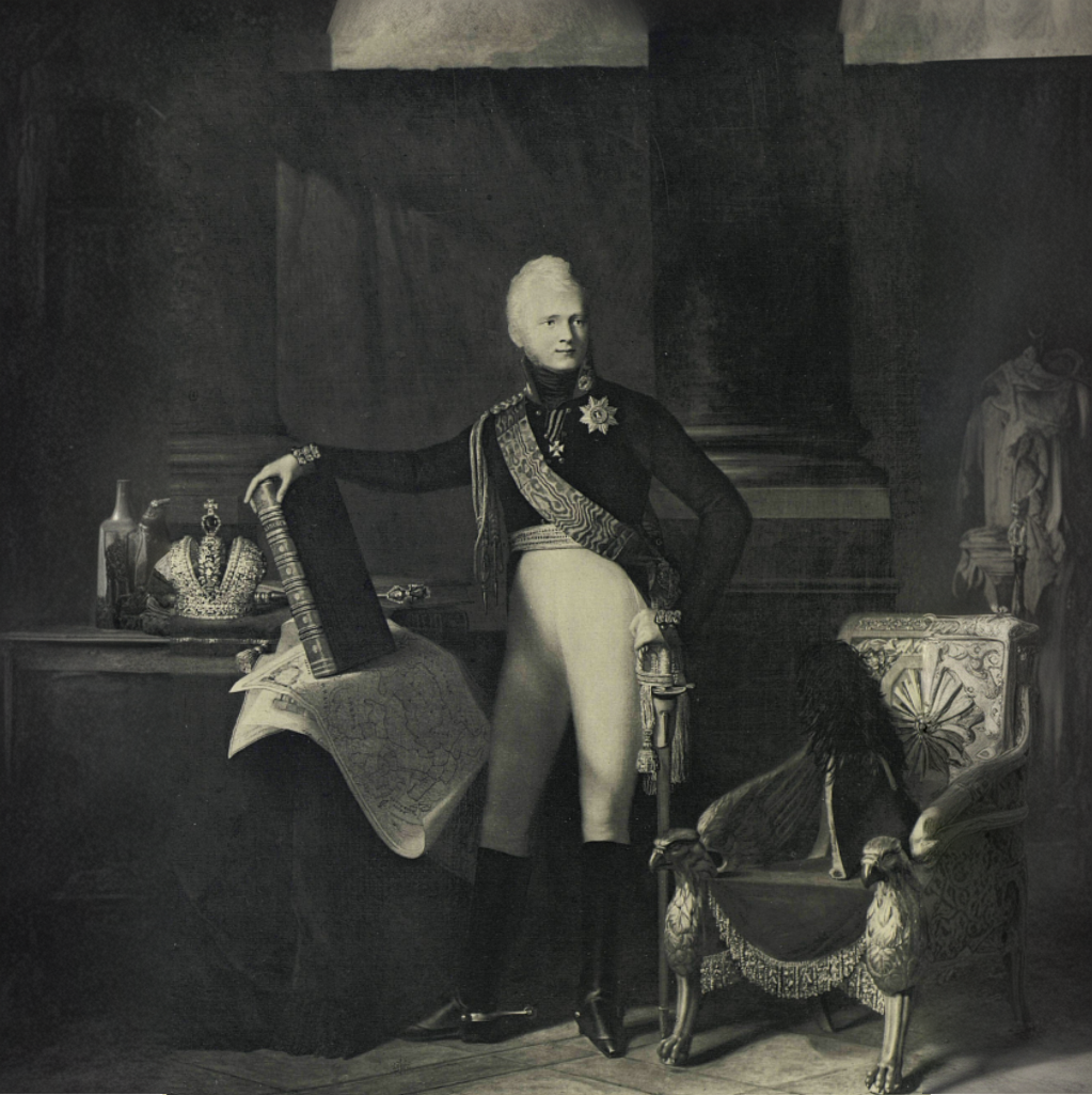 Кандинский Ai По портрету Моннье, 1806