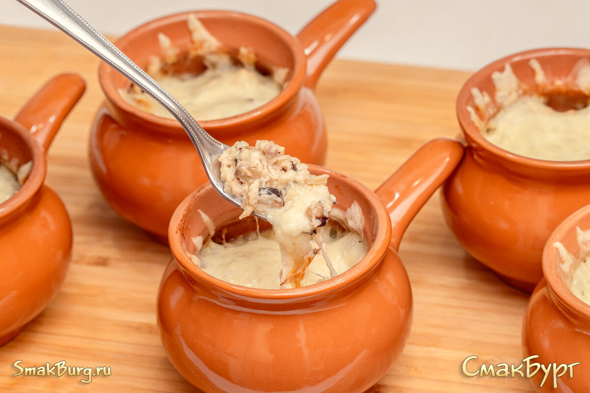 Царский жульен для вашего незабываемого домашнего торжества.  Угощайтесь, друзья!