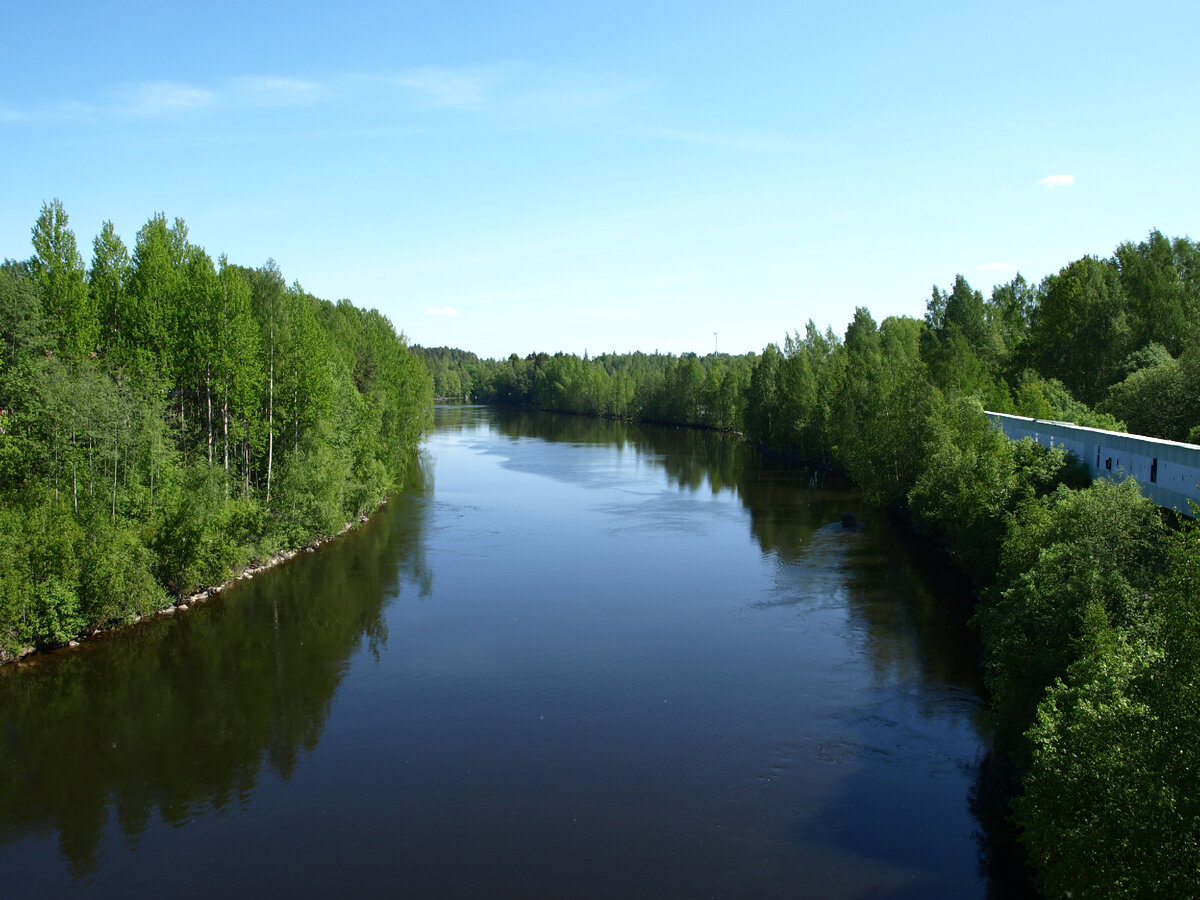 Река Нокианвирта, Финляндия, изображение: Vnnen, CC BY-SA 3.0, commons.wikimedia.org