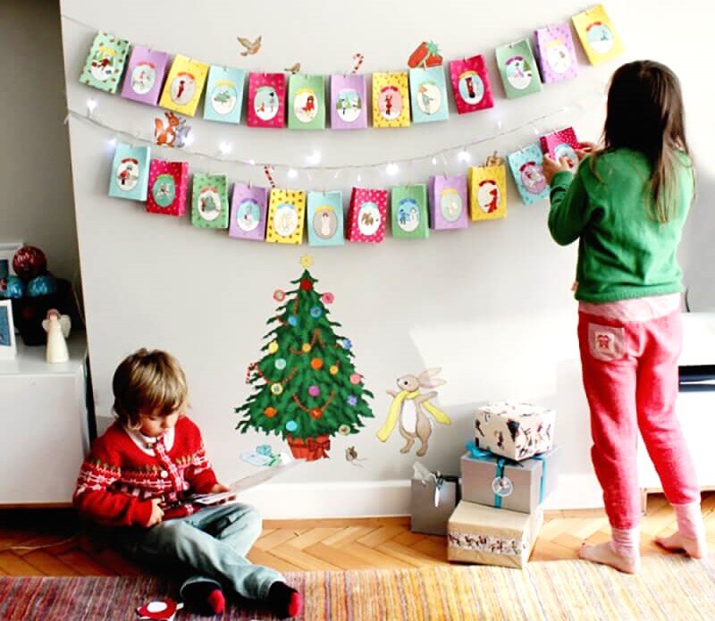 Адвент-календарь для детей: создаём волшебство перед Новым годом. |  Здоровое поколение | Дзен