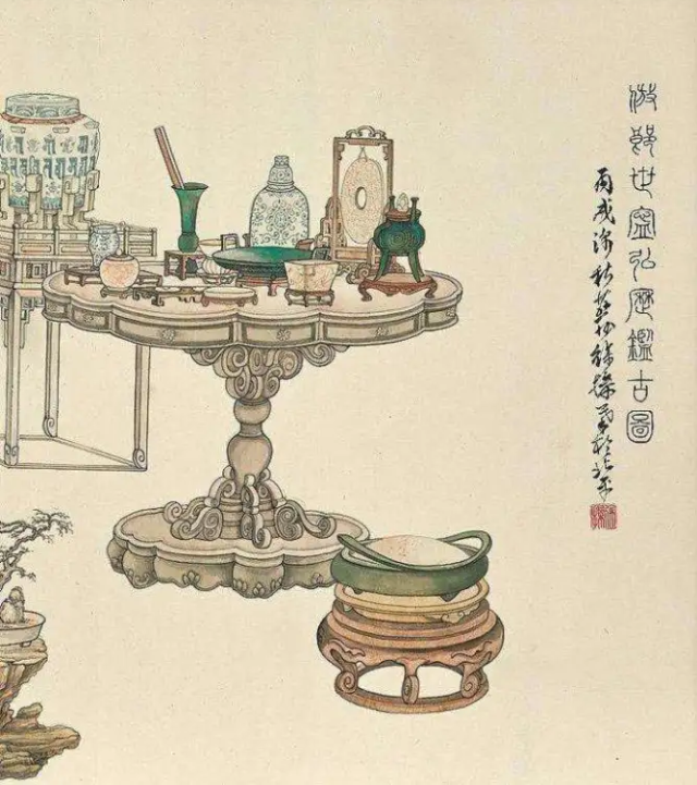 Столик с благовониями. Изображение: liu-tea-art.com