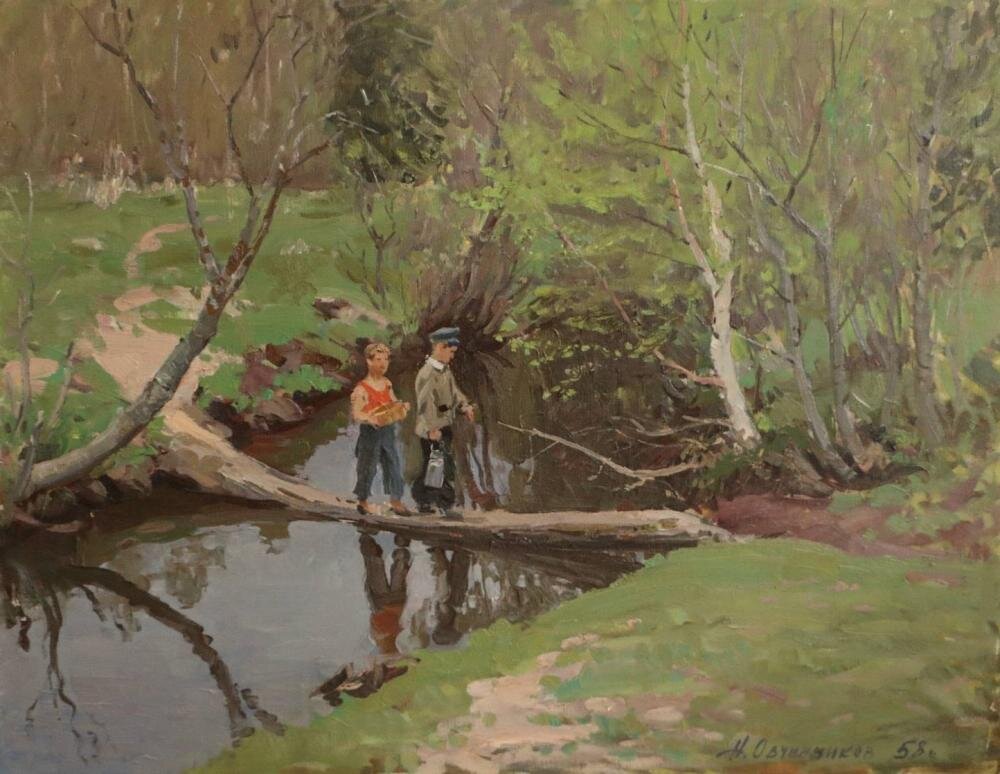 Картина художника Овчинникова Николая Васильевичам