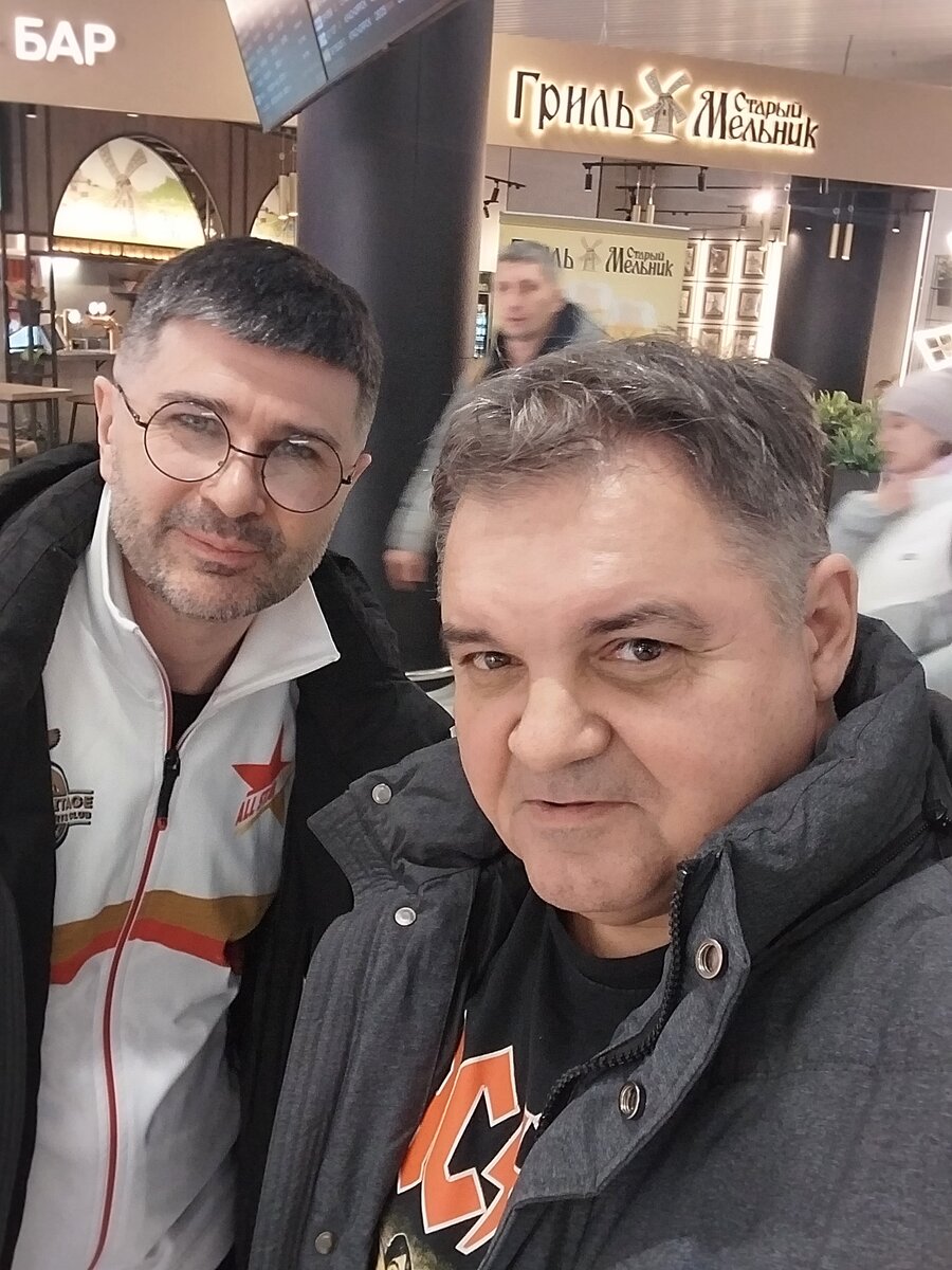 Георгий Барыкин и Николай Косых