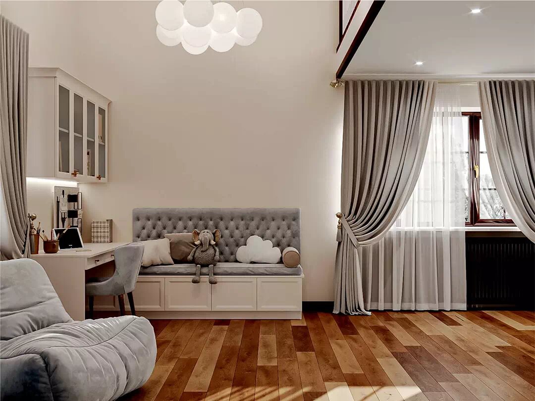 Пространство для учебы и отдыха фото 2