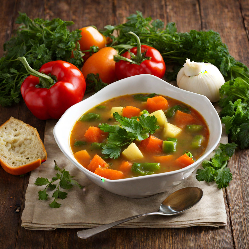 ароматный суп