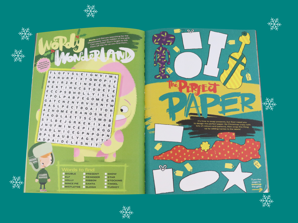 Творческие задания из книжки "Draw with Rob at Christmas"