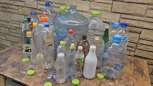 Поделки из пластиковых бутылок для сада и огорода | 50 фото