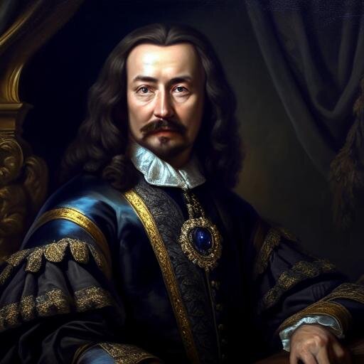 Матвей Васильевич Шереметев (1629 — 10 июня 1657) — русский военачальник и государственный деятель, стольник и воевода. Входил в ближний круг царя Алексея Михайловича и в число его товарищей по охоте — «полчан» - https://rudalle.ru/check_kandinsky22/32b69e99-d46a-4567-8215-715d59b8ec07#