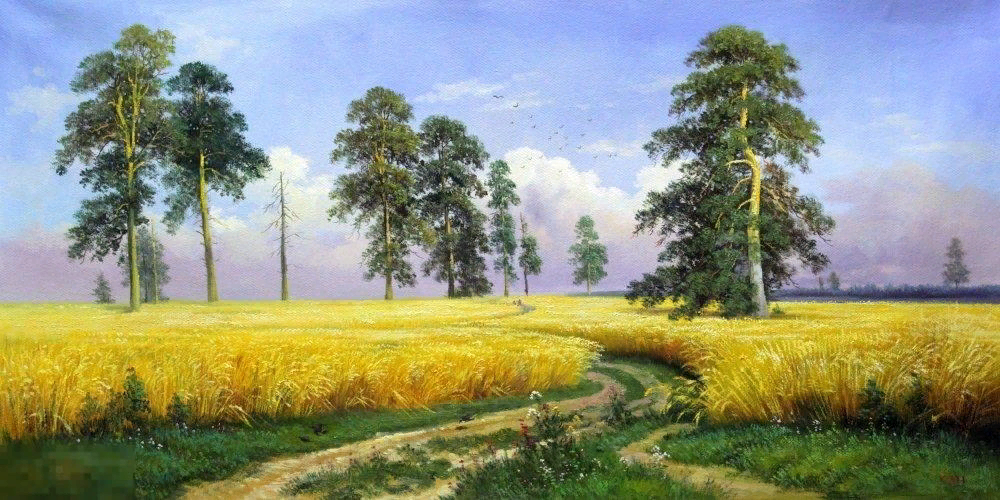 Иван Шишкин.  Рожь