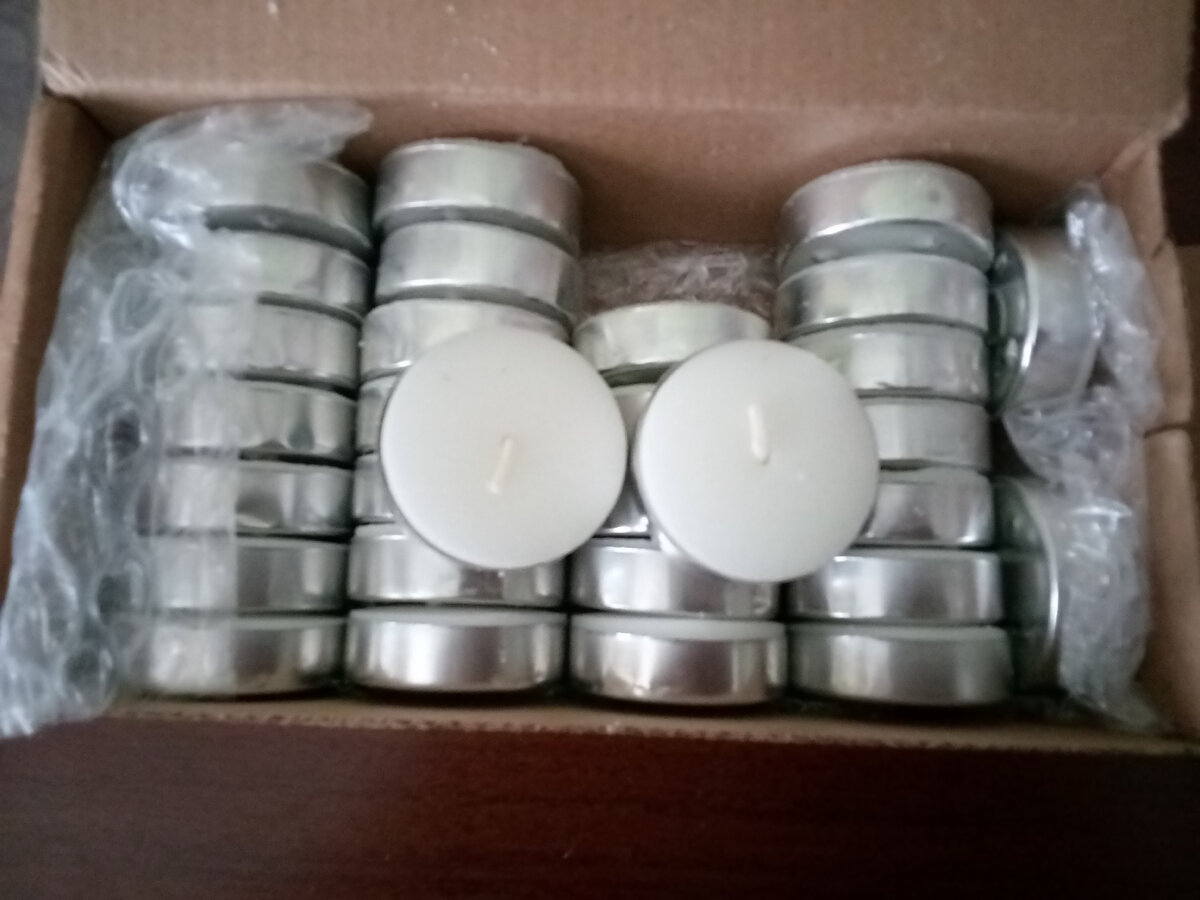 Мини-свечи.