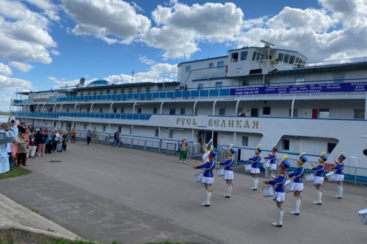    В 2023 году Тверская область приняла более 370 круизных судов