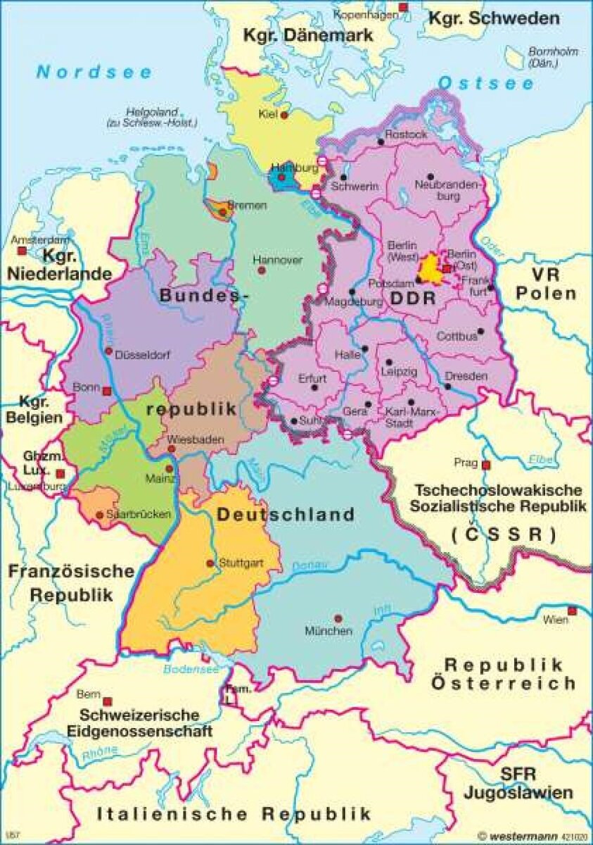 Было все-таки красивее, когда Германии было две!