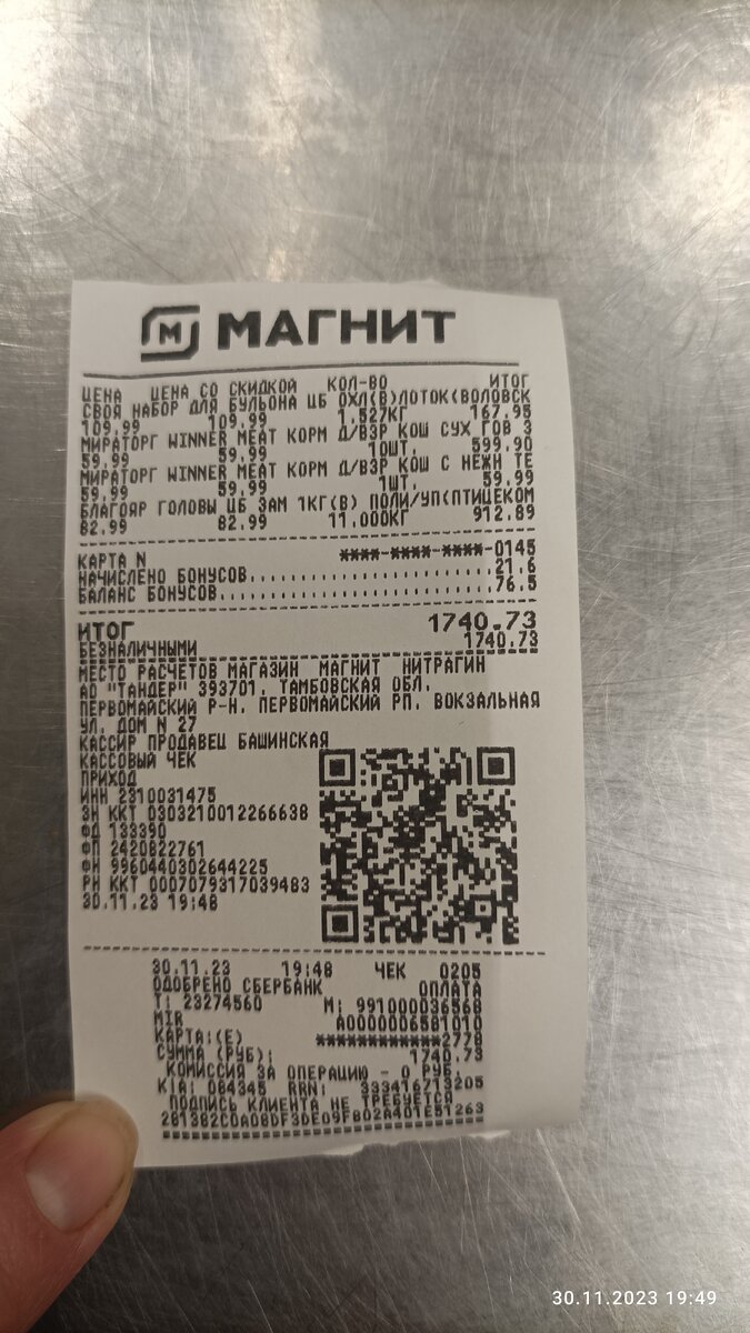 В этом магазине только дешевый сухой корм доя кошек. 