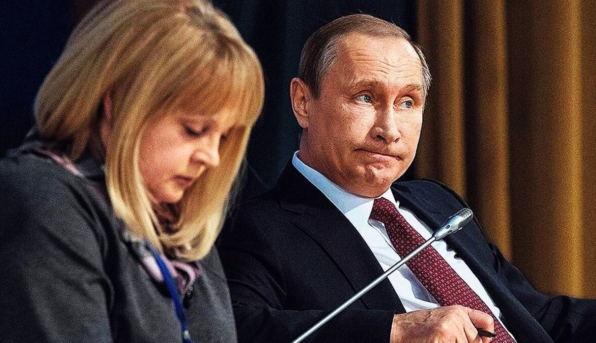 - Как там у нас с голосами дела, Элла Александровна? - Считаем, Владимир Владимирович!