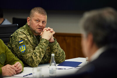 ВАЛЕРИЙ ЗАЛУЖНЫЙ. ФОТО: UKRAINE PRESIDENT'S OFFICE/KEYSTONE PRESS AGENCY/GLOBALLOOKPRESS