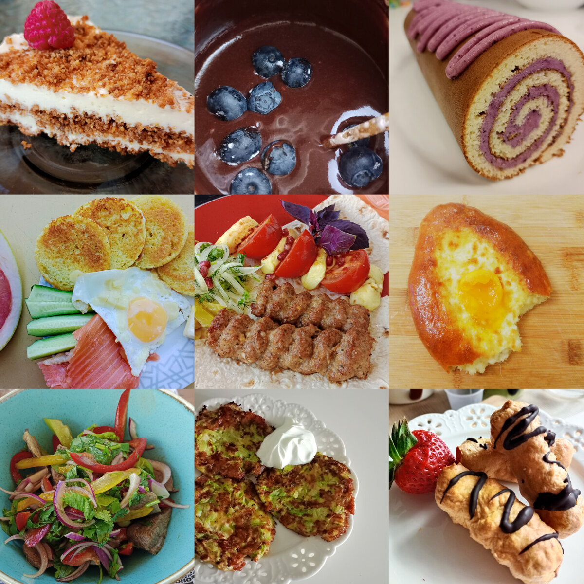 Блюда из моих Протоколов. Особый состав делает их лечебными. Фото автора. 