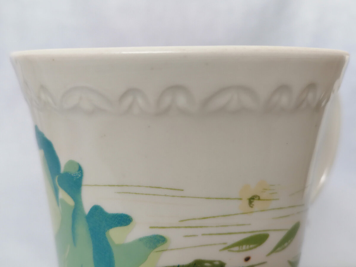 Фото автора. Верхняя часть бокала.