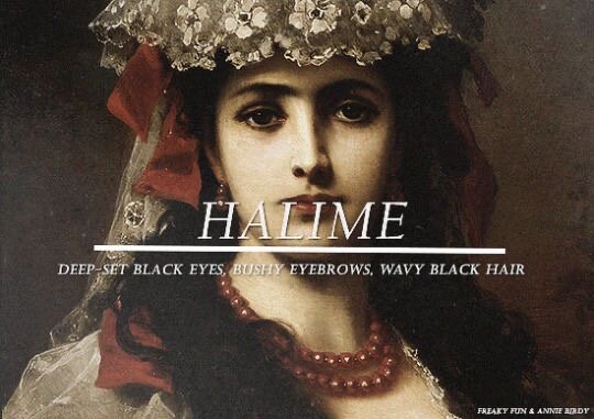  Описание внешности Халиме Султан