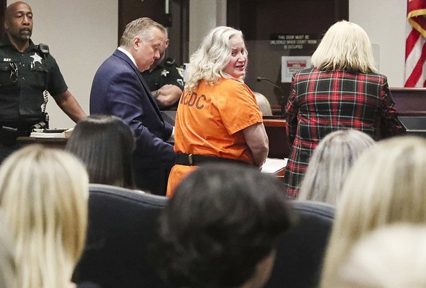    Тэмми Ситч в зале суда. Фото: David Tucker / The Daytona Beach News-Journal / AP