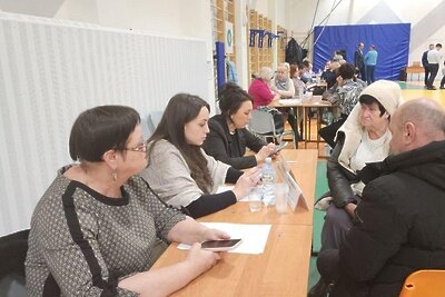    Встреча с жителями © Пресс-служба Министерства здравоохранения Московской области